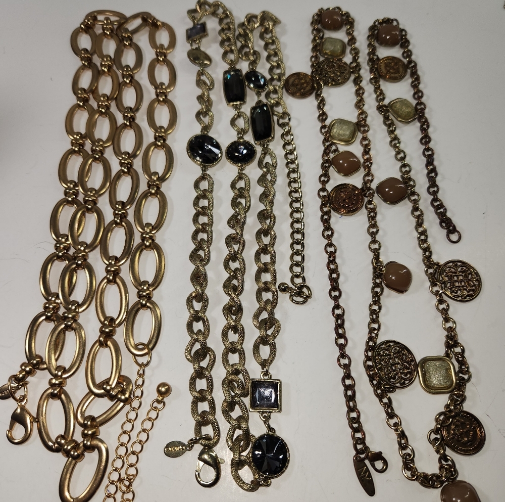 #2566, VTG SIGNED BELTS, CHICO's (two) & NY (ONE) 3 ITEMS IN TOTAL, 39"INCHES